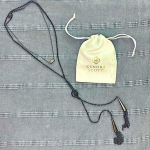 Kendra Scott Gunmetal Phara + Drusy Elisa Bundle